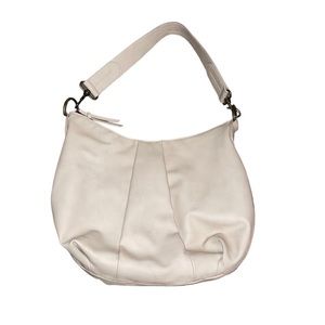 Universal thread cream shoulder bag